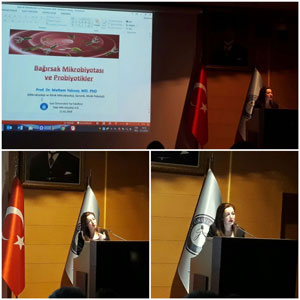 Bağırsak Mikrobiyotası ve Probiyotikler Başlıklı Konferans Gerçekleştirildi.